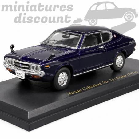 NISSAN VIOLET DE 1973 (BLEU) - NOREV - 1/43ème en boite