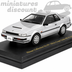 NISSAN SILVIA COUPÉ TURBO RS-X (GRIS CLAIR) - NOREV - 1/43ème en boite