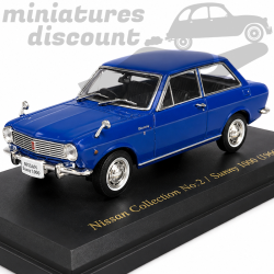 NISSAN SUNNY 1000 DE 1966 (BLEU) - NOREV - 1/43ème en boite