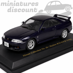 NISSAN SKYLINE R33 GT-R DE 1995 (NOIR) - NOREV - 1/43ème en boite