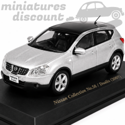 NISSAN DUALIS DE 2007 (GRIS) - NOREV - 1/43ème en boite