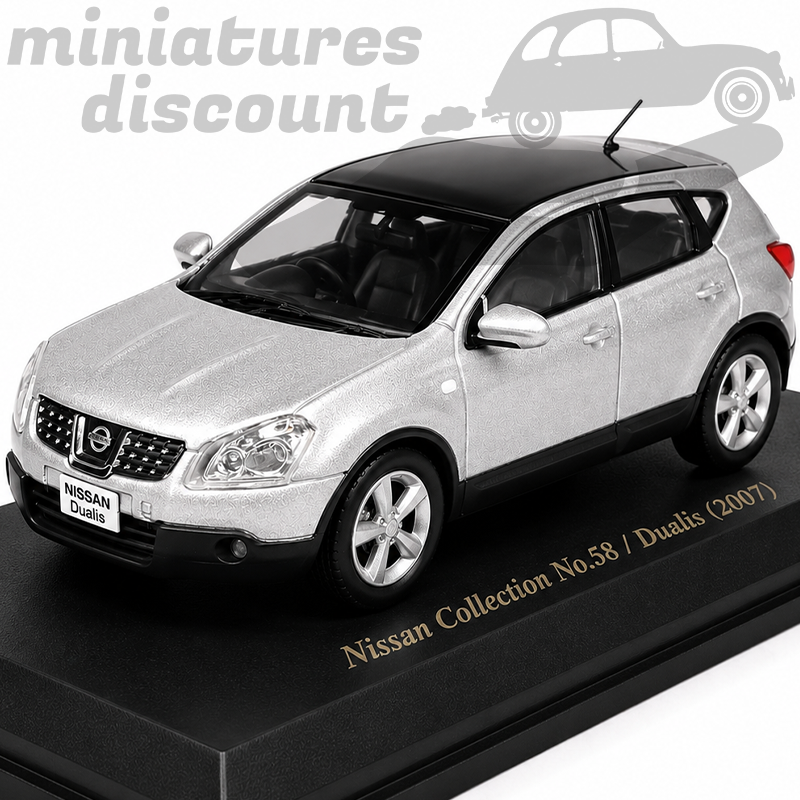 NISSAN DUALIS DE 2007 (GRIS) - NOREV - 1/43ème en boite