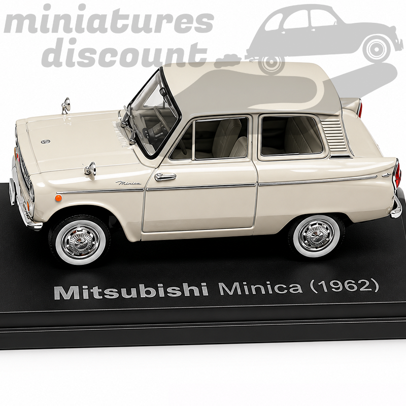 MITSUBISHI MINICA DE 1962 (BEIGE) - NOREV - 1/43ème en boite