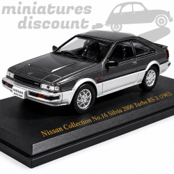 NISSAN SILVIA 2000 TURBO RS-X DE 1983 (GRIS) - NOREV - 1/43ème en boite