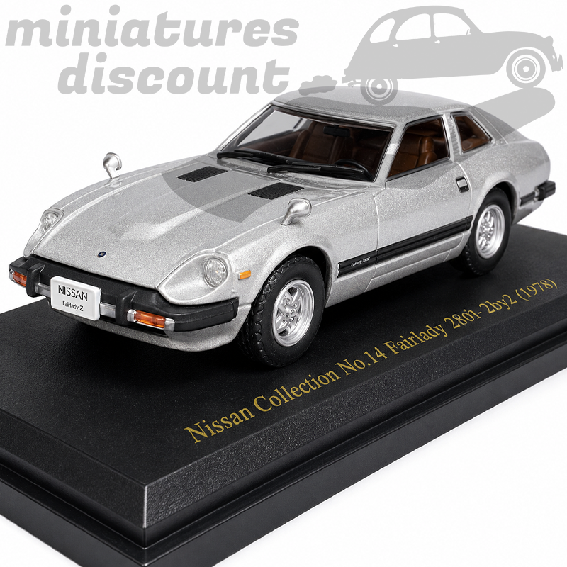 NISSAN FAIRLADY 280Z 2BY2 DE 1978 (GRIS CLAIR) - NOREV - 1/43ème en boite