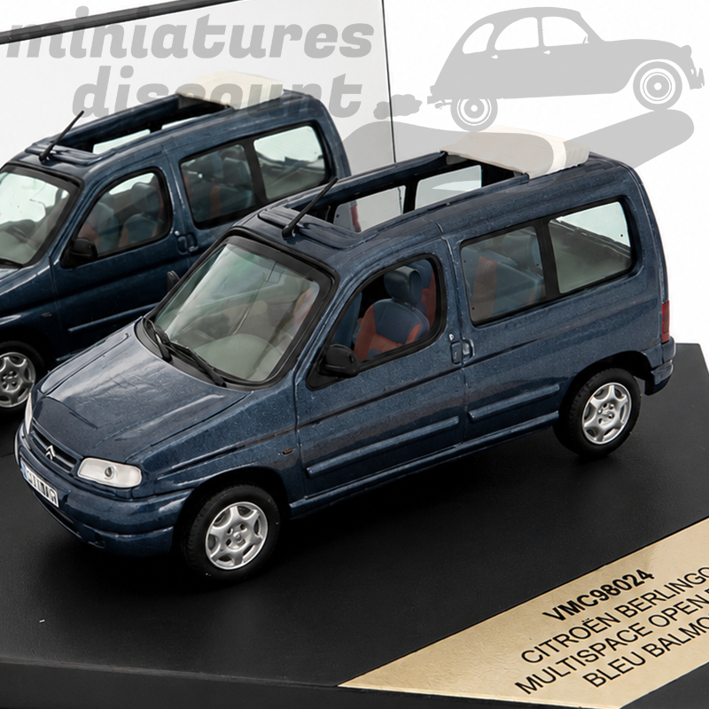 CITROËN BERLINGO MULTISPACE OPEN ROOF (BLEU) - VITESSE - 1/43ème en boite