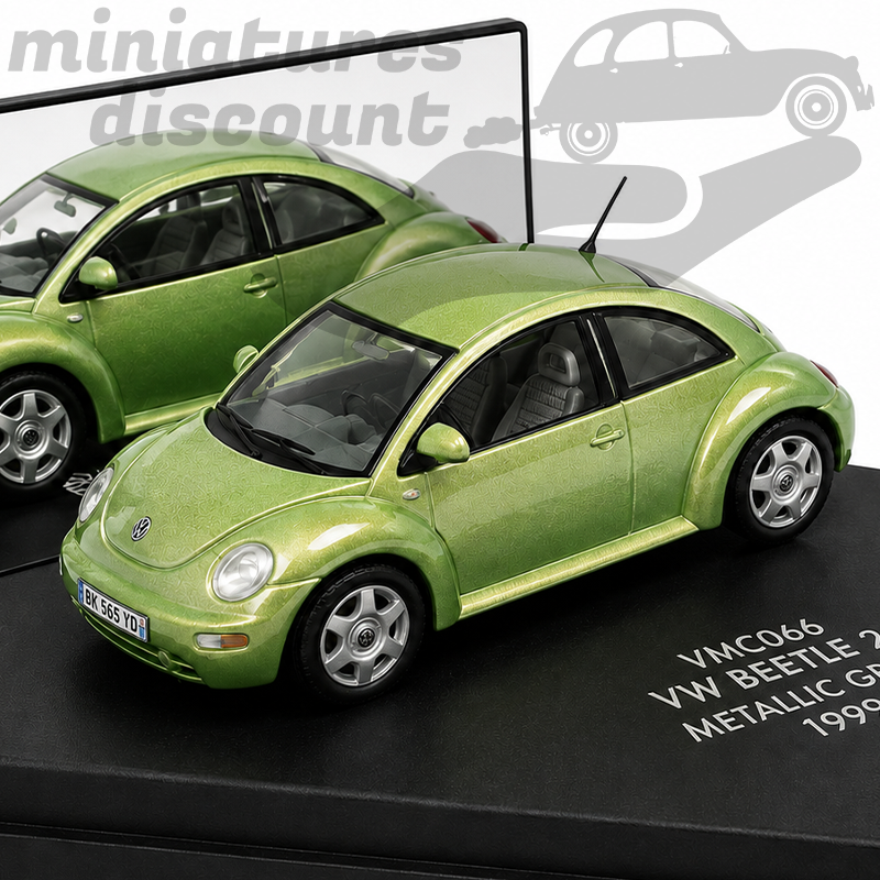 VOLKSWAGEN NEW BEETLE 2.0 (VERT) - VITESSE - 1/43ème en boite