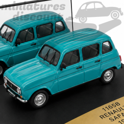 RENAULT 4L DE 1976 (BLEU) - VITESSE - 1/43ème en boite