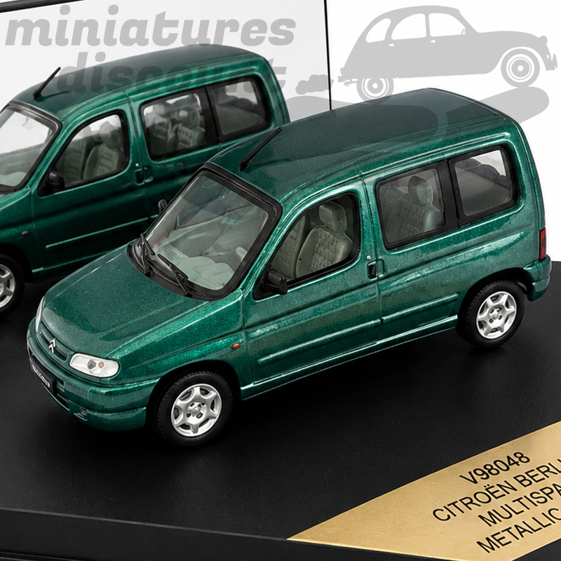 CITROËN BERLINGO MULTISPACE OPEN ROOF (BLEU) - VITESSE - 1/43ème en boite