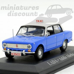 LADA TAXI (BLEU) - 1/43ème sur socle