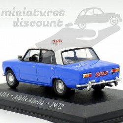 LADA TAXI (BLEU) - 1/43ème sur socle