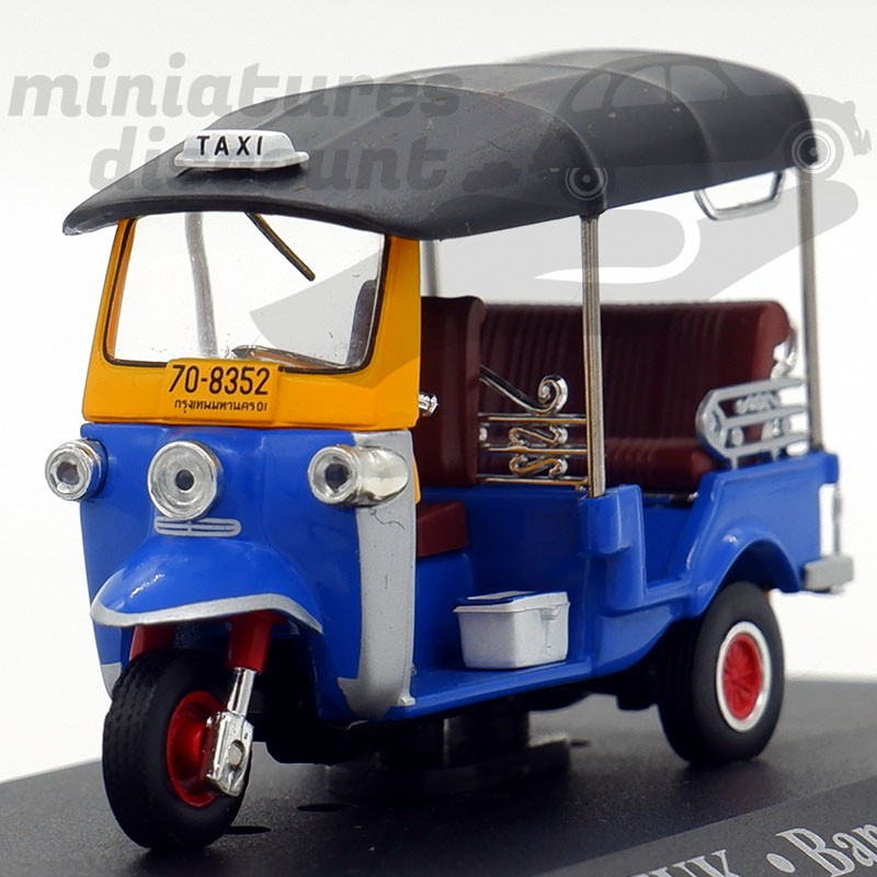 TUK TUK TAXI (BLEU) - 1/43ème en boite
