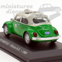 VOLKSWAGEN COCCINELLE BEETLE TAXI (VERT) - 1/43ème sur socle