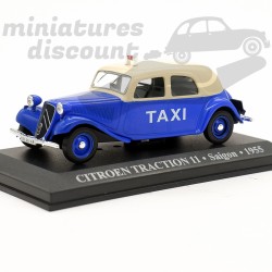 CITROËN TRACTION 11 TAXI (BLEU) - 1/43ème en boite