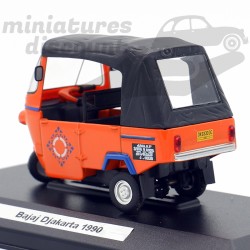 TAXI BAJAJ (ORANGE) - 1/43ème sur socle