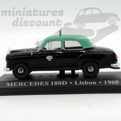 MERCEDES 180D TAXI (NOIR) - 1/43ème en boite