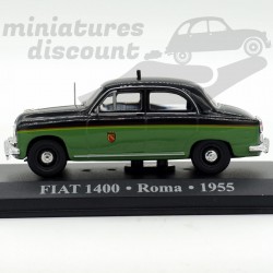 FIAT 1400 TAXI (VERT) - 1/43ème sur socle