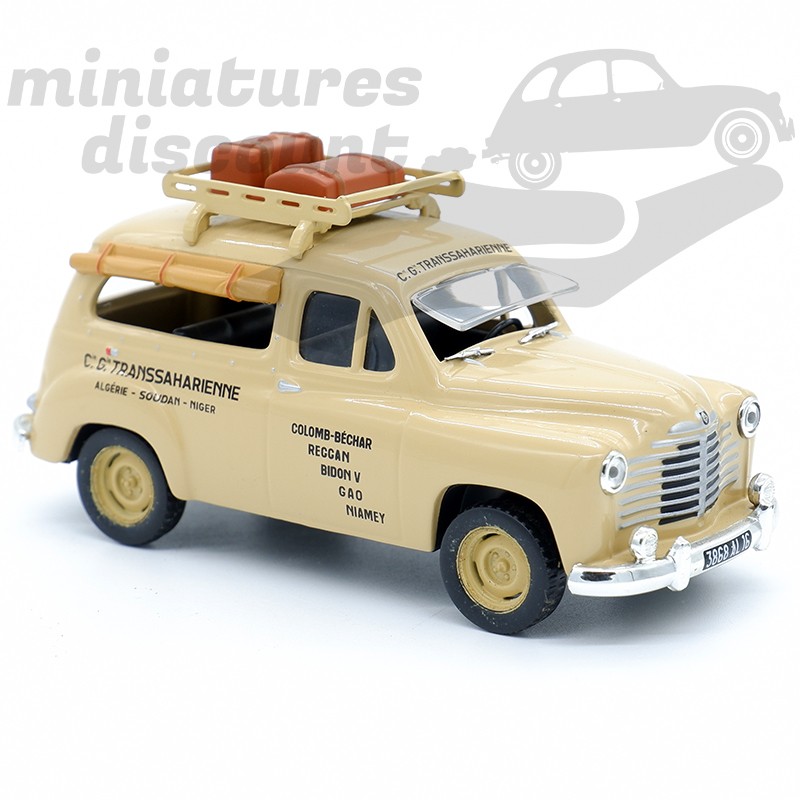 RENAULT COLORALE SAVANE TRANSSAHARIENNE (BEIGE) - 1/43ème en boite