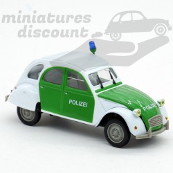 CITROËN 2CV POLIZEI (VERT) - NOREV - 1/43ème sous blister