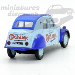CITROËN 2CV "OCÉANIC" 1/43ÈME SOUS BLISTER (BLEU) - NOREV - 1/43ème sous blister
