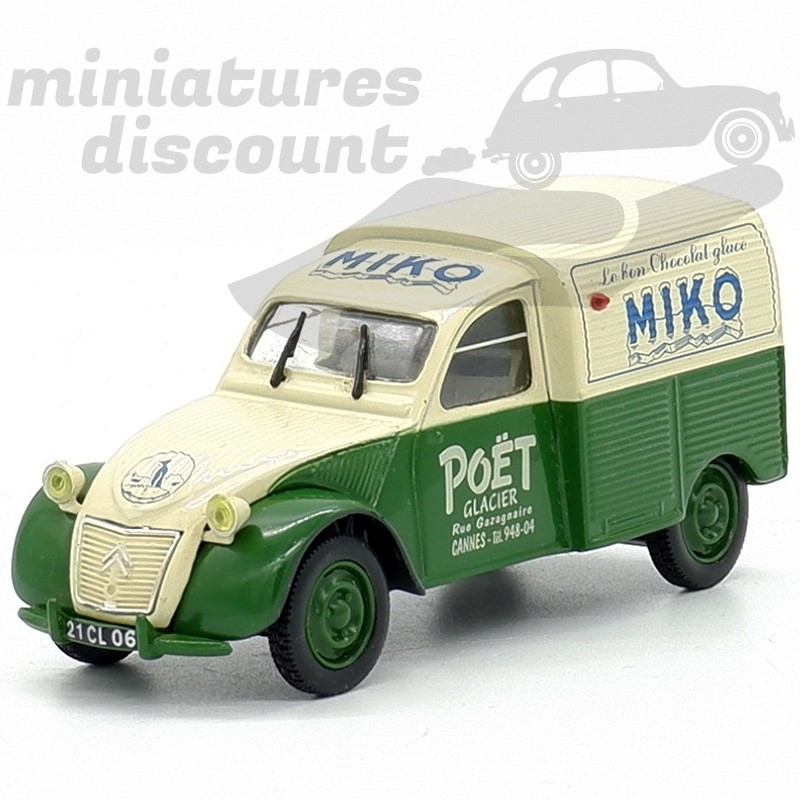 CITROËN 2CV AZU (VERT) - NOREV - 1/43ème sous blister