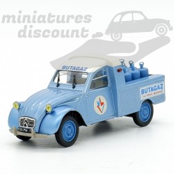 CITROËN 2CV PICK-UP "BUTAGAZ" (BLEU) - NOREV - 1/43ème sous blister