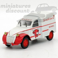 CITROËN 2CV "LA VACHE QUI RIT (BLANC) - NOREV - 1/43ème sous blister