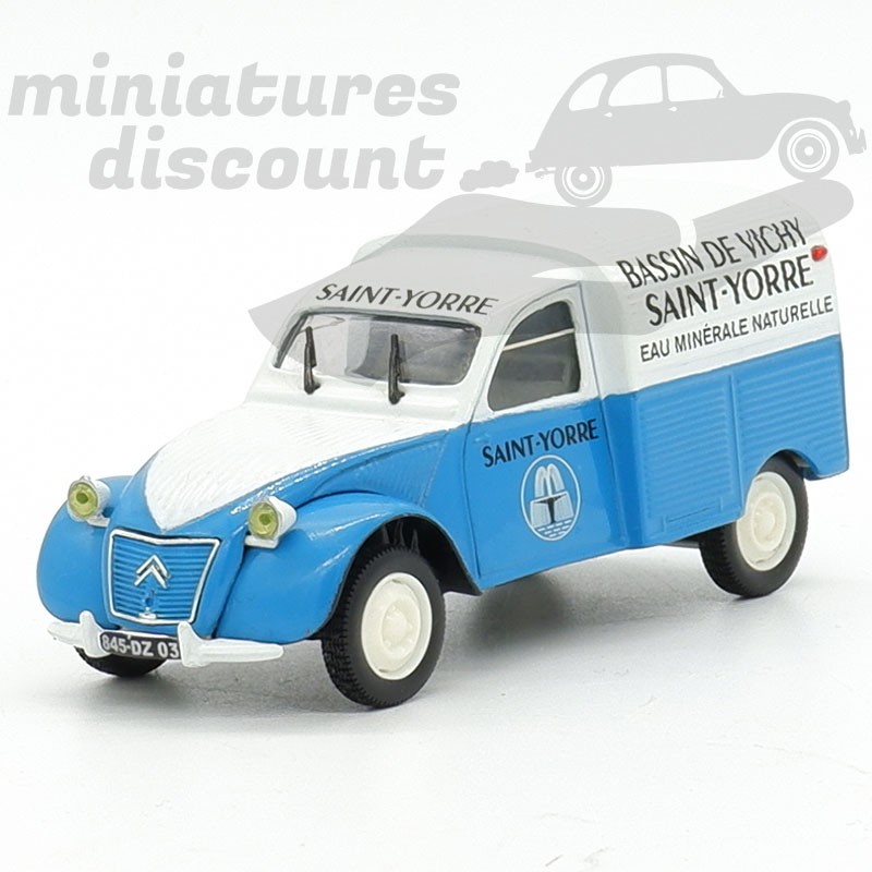 CITROËN 2CV CAMIONNETTE "SAINT-YORRE" (BLEU) - NOREV - 1/43ème sous blister