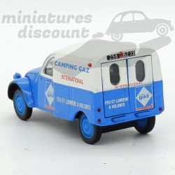 CITROËN 2CV AZU "CAMPING GAZ" (BLEU) - NOREV - 1/43ème sous blister