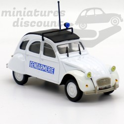 CITROËN 2CV GENDARMERIE (BLANC) - NOREV - 1/43ème sous blister