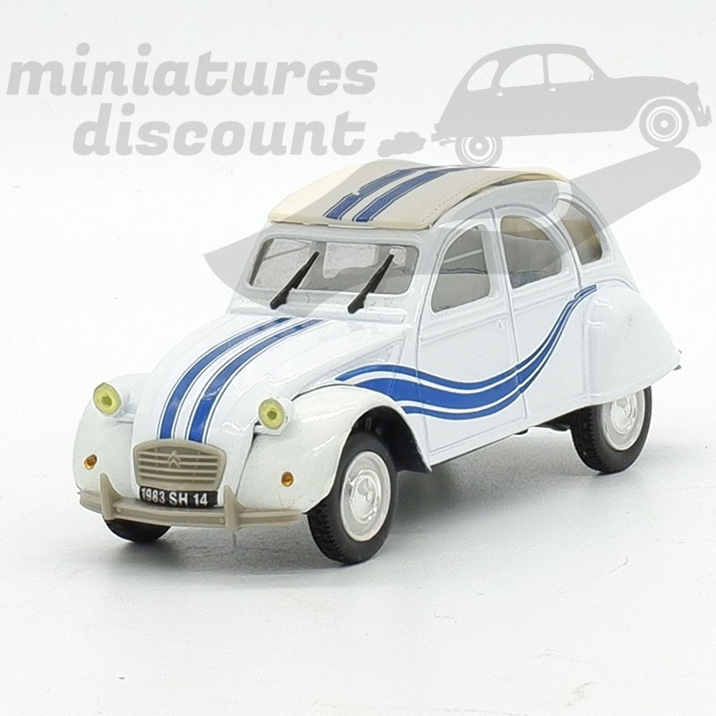 CITROËN 2CV " FRANCE 3 " (BLANC) - NOREV - 1/43ème sous blister
