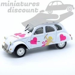 CITROËN 2CV 6 (BLANC) - NOREV - 1/43ème sous blister