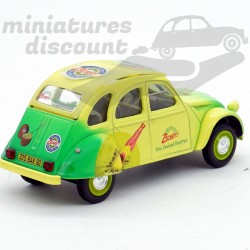 CITROËN 2CV "ZESPRI" (JAUNE) - NOREV - 1/43ème sous blister