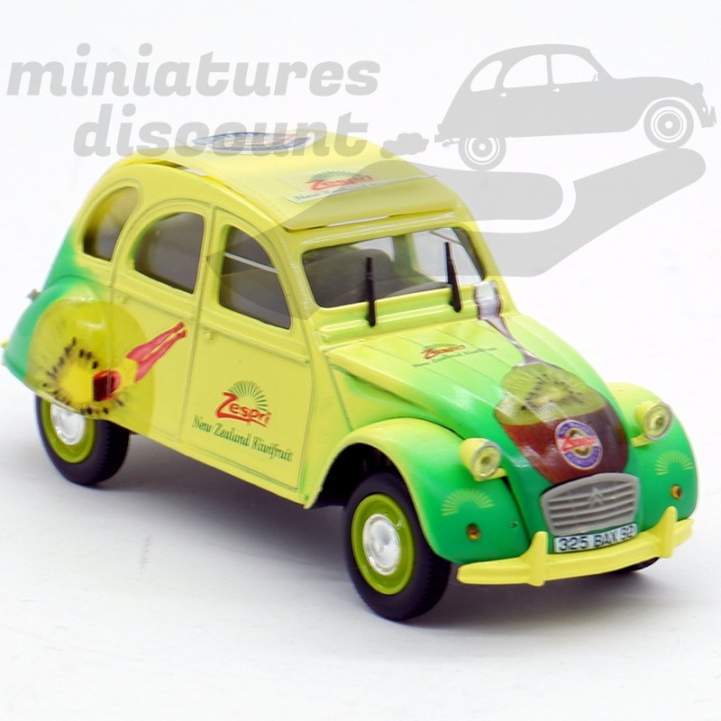 CITROËN 2CV "ZESPRI" (JAUNE) - NOREV - 1/43ème sous blister