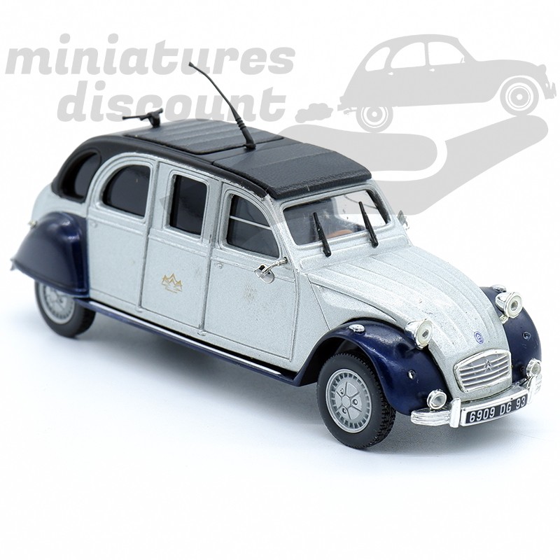 CITROËN 2CV LIMOUSINE (GRIS) - NOREV - 1/43ème sous blister