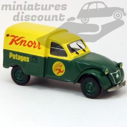 CITROËN 2CV FOURGONNETTE "KNORR" (VERT) - NOREV - 1/43ème sous blister