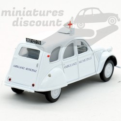 CITROËN 2CV AMBULANCE MUNICIPALE (BLANC) - 1/43ème sous blister