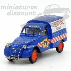 CITROËN 2CV CAMIONNETTE L'ALSACIENNE (BLEU) - NOREV - 1/43ème sous blister