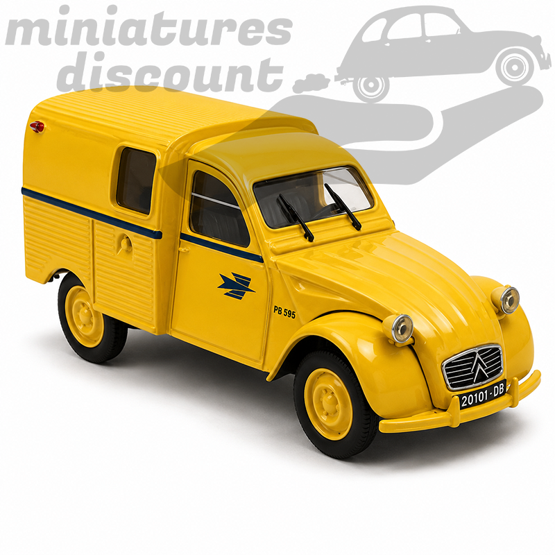 CITROËN 2CV CAMIONNETTE LA POSTE (JAUNE) - NOREV - 1/43ème sous blister