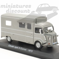 CAMPING-CAR CITROEN TYPE H CURRUS (GRIS CLAIR) - 1/43ème sous blister