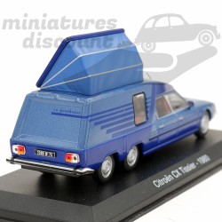CAMPING-CAR CITROEN CX TISSIER 1980 (BLEU) - 1/43ème sous blister