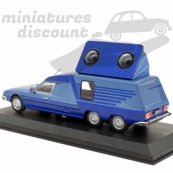 CAMPING-CAR CITROEN CX TISSIER 1980 (BLEU) - 1/43ème sous blister