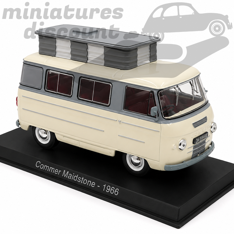 CAMPING-CAR COMMER JMAIDSTONE DE 1966 (BEIGE) - 1/43ème sous blister