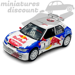 PEUGEOT 306 MAXI RALLYE DE HAUTE PROVENCE (BLANC) - 1/43ème en boite