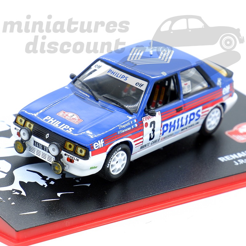 RENAULT 11 TURBO (BLEU) - 1/43ème en boite