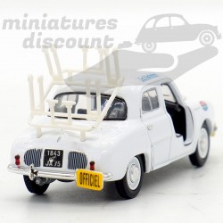 RENAULT DAUPHINE D'ASSISTANCE TOUR DE FRANCE (BLANC) - NOREV - 1/43ème sous blister