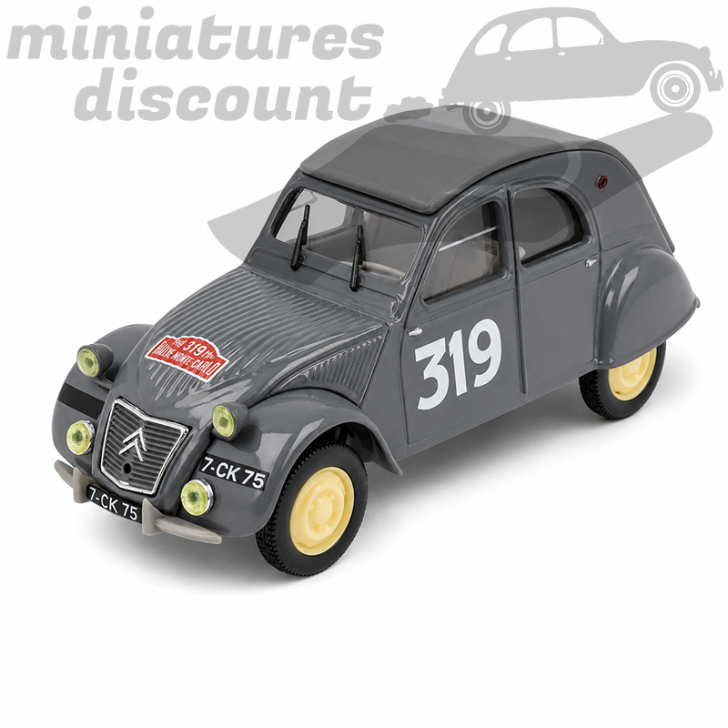 CITROEN 2CV MONTE CARLO "319" (GRIS) - NOREV - 1/43ème sous blister
