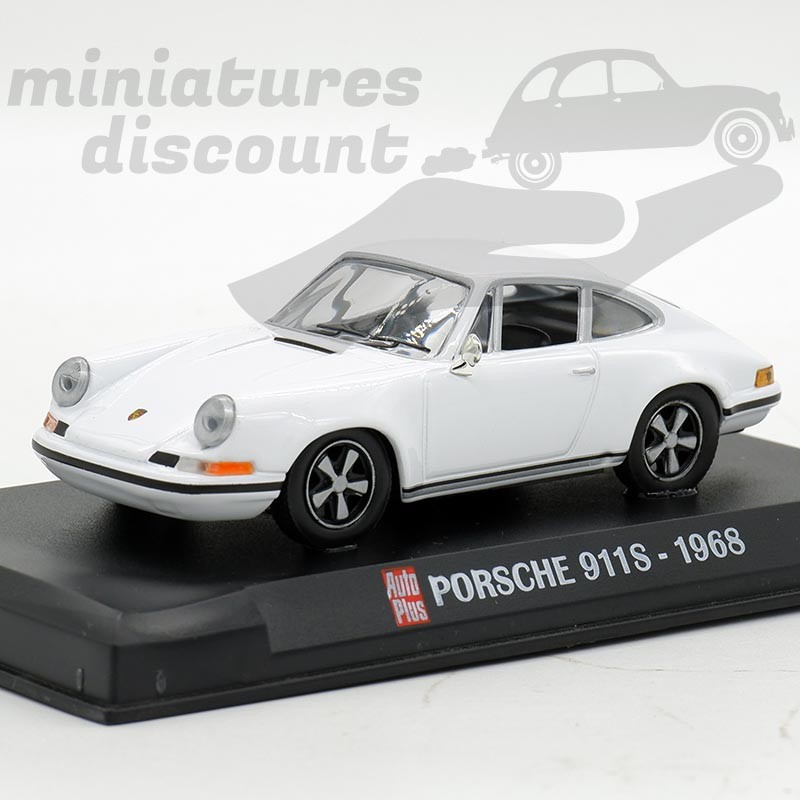 PORSCHE 911S de 1968 (BLANC) - 1/43ème en boite