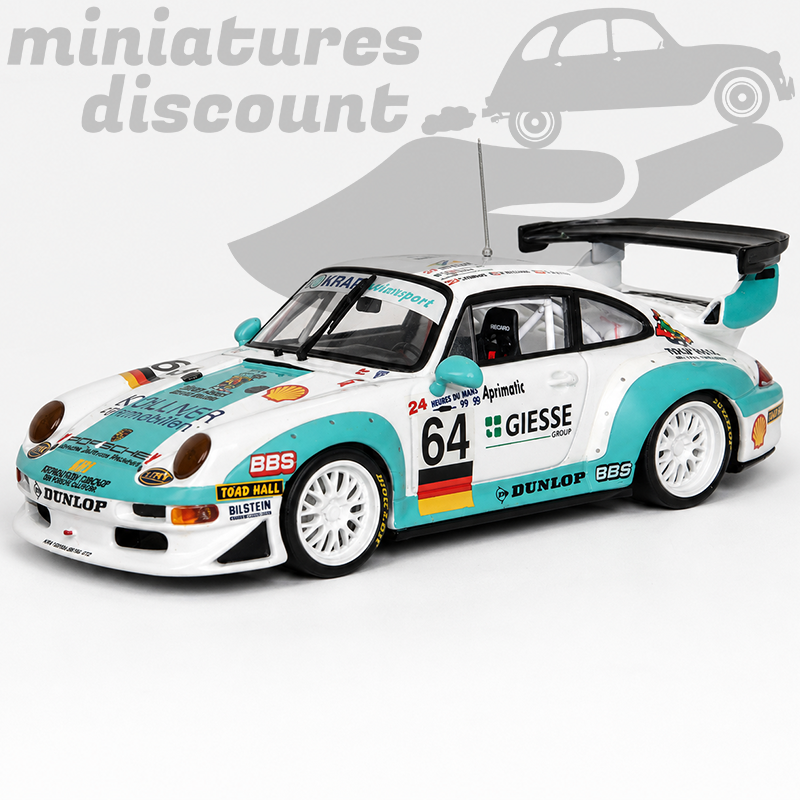 PORSCHE 911 GT2 LE MANS 1999 (BLANC) - ONYX - 1/43ème en boite