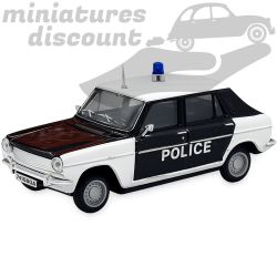SIMCA 1100 POLICE (NOIR) - NOREV - 1/43ème sous blister